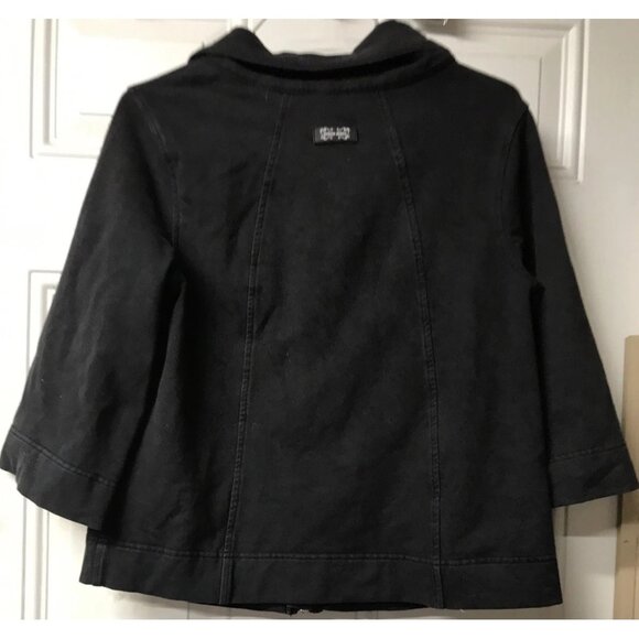 LULULEMON Athletica Super Rare & Super Vintage 3/4 Sleeve Swing Jacket Black - Picture 7 of 8